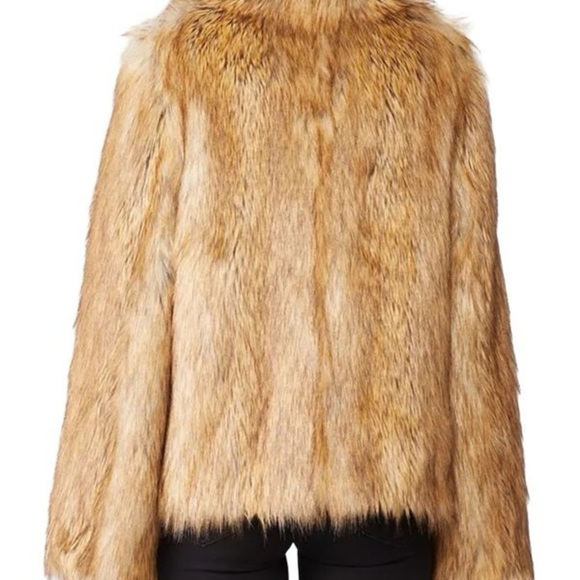 Zadig & Voltaire Luxurious Faux Fur Coat in Rich Brown NWT - Picture 6 of 15